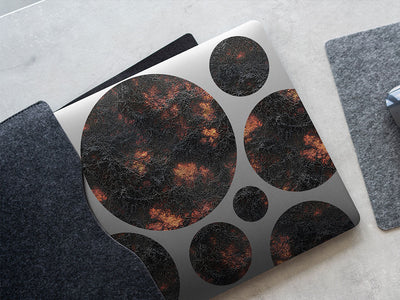 ashy skies lava DIY Laptop Stickers