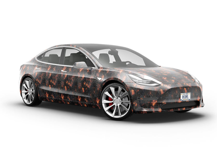 Ashy Skies Lava Vehicle Vinyl Wrap