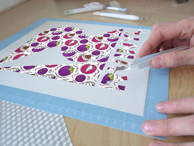 asian exports fruit Easy Weed Craft Vinyl