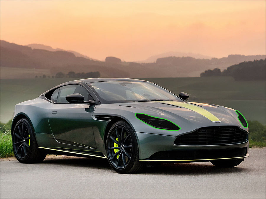 aston martin db11 2017-2023 Headlight Tint Location