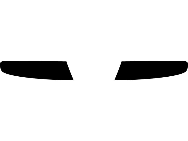 db9 Precut Tail Light Tint Diagram