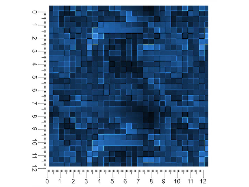 astro navy pixel 1ft x 1ft Craft Sheets