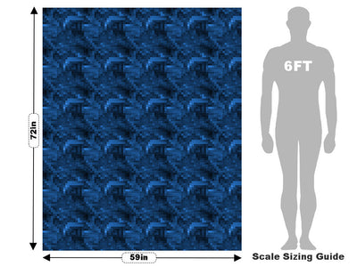 Astro Navy Pixel Vehicle Wrap Scale~Rwraps Series 914 Astro Navy Pixel Measurements~1