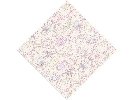 Astrological Outlines Astrology Vinyl Wrap Pattern