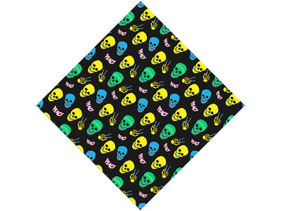 At Peace Halloween Vinyl Wrap Pattern