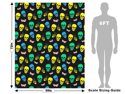 At Peace Halloween Vehicle Wrap Scale~Rwraps Series 914 At Peace Halloween Measurements~1