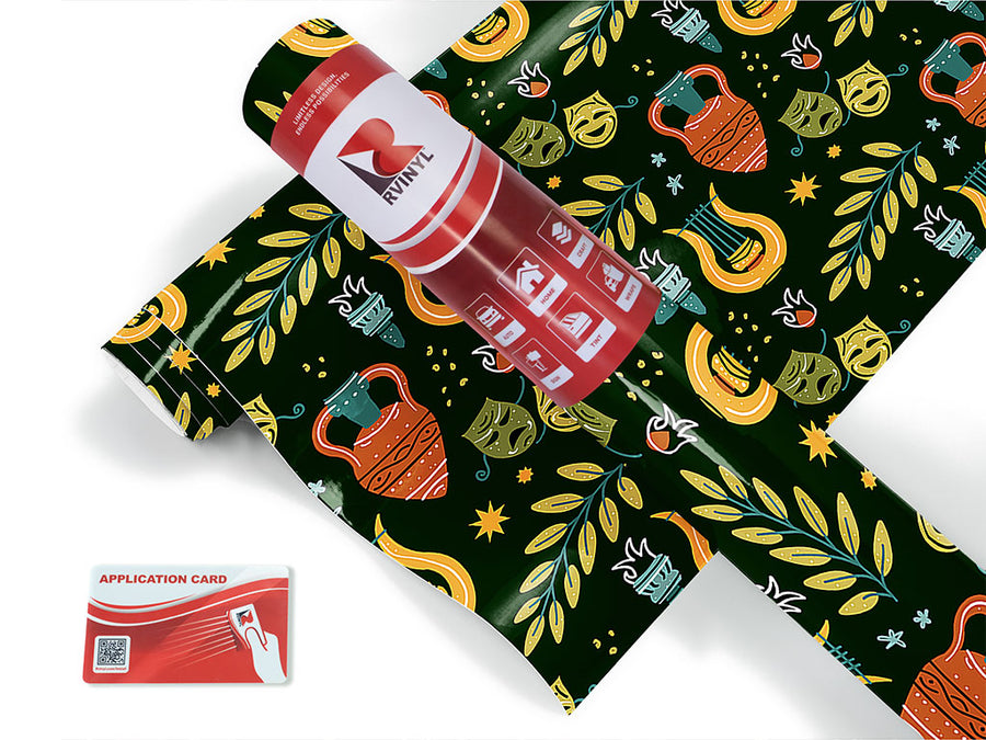 athenian dionysia greco roman Craft Vinyl Roll