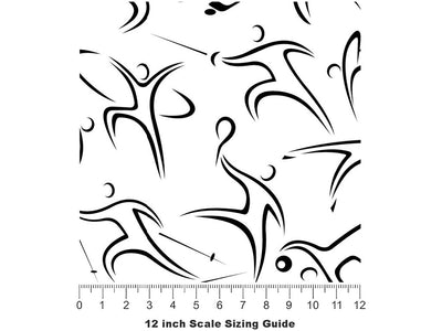 Athletic Ideas Sport Vinyl Film Pattern Size 12 inch Scale~Rwraps Athletic Ideas Sport Sizing Chart~2