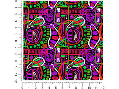 atlantic city abstract geometric 1ft x 1ft Craft Sheets
