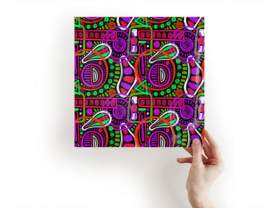 atlantic city abstract geometric Craft Sheets
