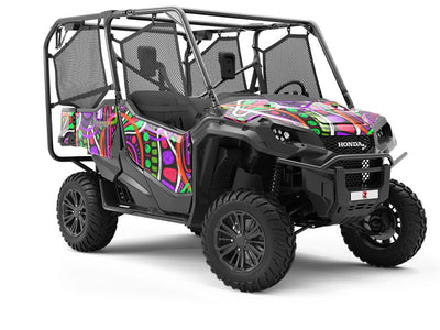 Atlantic City Abstract Utility Vehicle Vinyl Wrap
