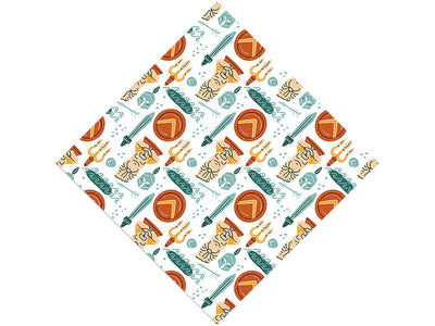 Atlas Pillars Greco Roman Vinyl Wrap Pattern