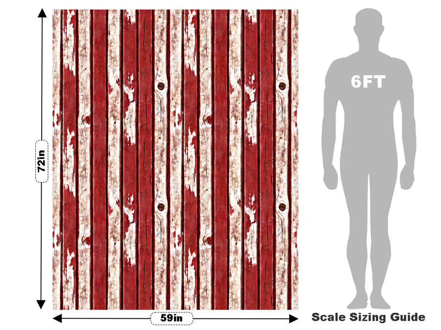 Auburn Bleach Wood Plank Vehicle Wrap Scale~Rwraps Series 914 Auburn Bleach Wood Plank Measurements~2