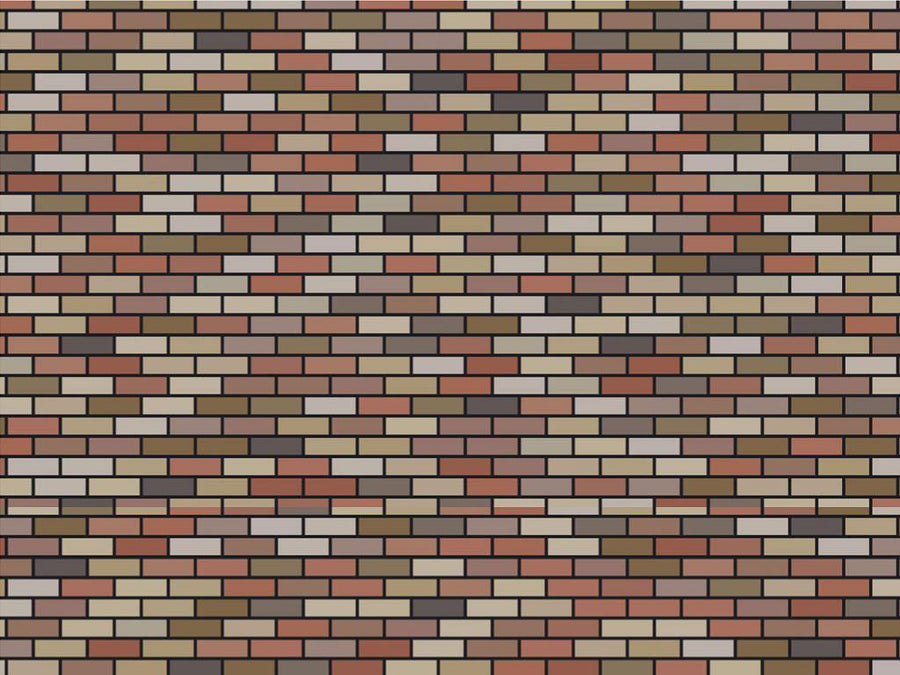 Auburn  Brick Vinyl Wrap Pattern~Rwraps Series 914 Digitally Printed Vinyl Wrap~0