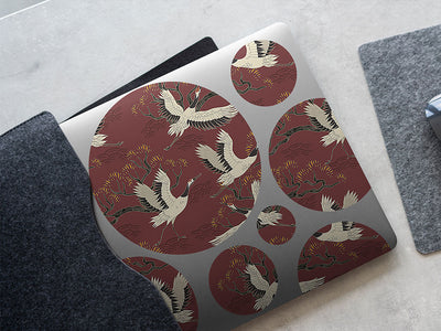 auburn flight bird DIY Laptop Stickers