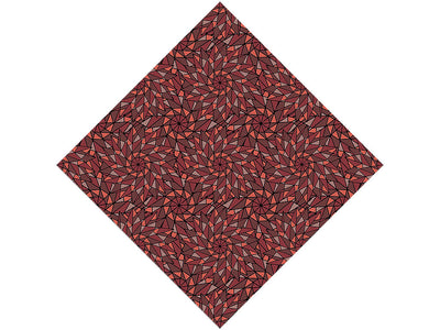 Auburn Star Stained Glass Vinyl Wrap Pattern