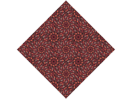 Auburn Star Stained Glass Vinyl Wrap Pattern