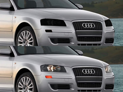 audi a3 2006-2008 Headlight Tint Appearance