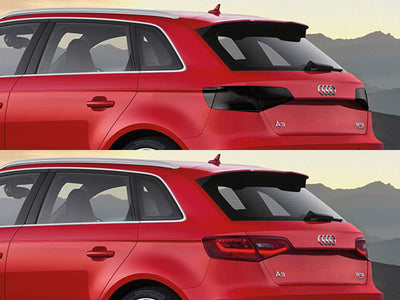 a3 (sportback) Before and After Smoked Taillights