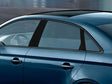 audi a3 2015-2020 (4 door) Brushed Aluminum Black Pillar Cover Diagram