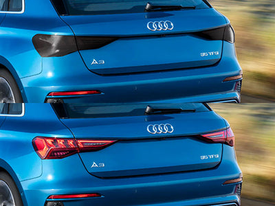 a3 (sedan / convertible) Before and After Smoked Taillights