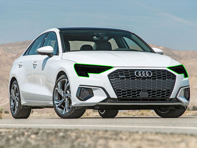 audi a3 2021-2025 Headlight Tint Location