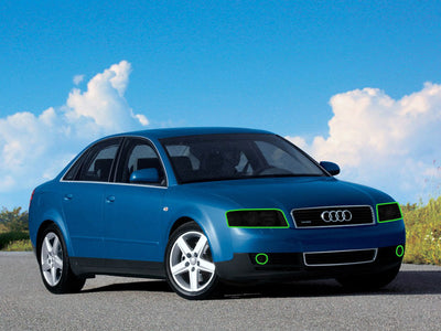 audi a4 1999-2001 (sedan) Headlight Tint Location