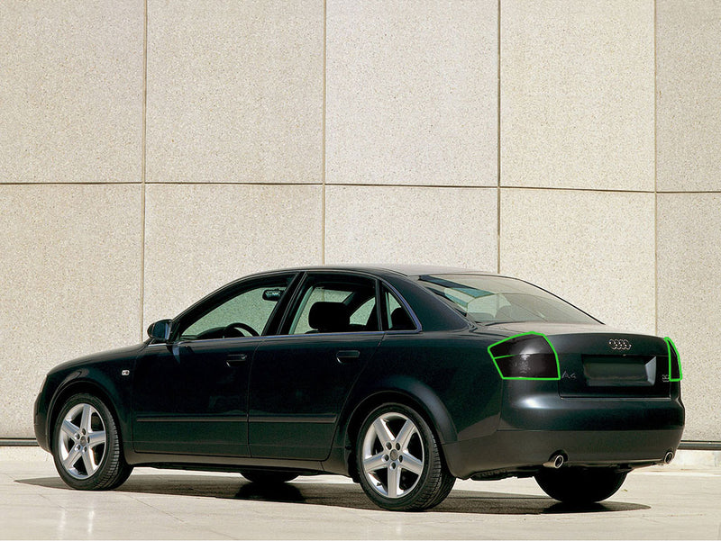 a4 (sedan) Tail Light Tint Installation Points