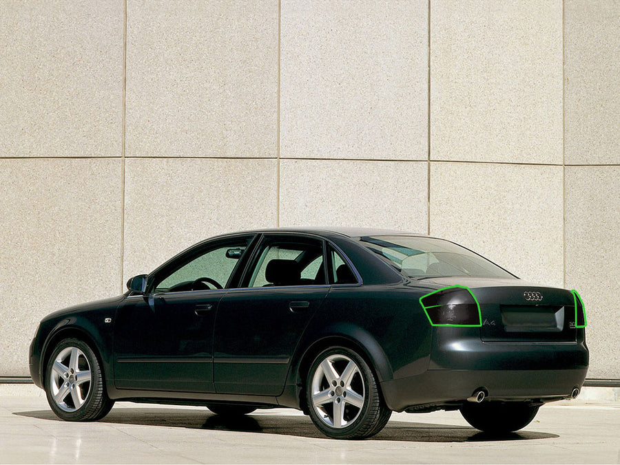 a4 (sedan) Tail Light Tint Installation Points