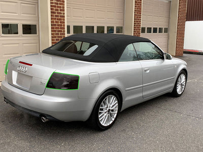 a4 (convertible) Tail Light Tint Installation Points