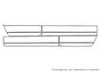 a4 Avery Dennison Clear Bra Door Cup Precut PPF Diagram