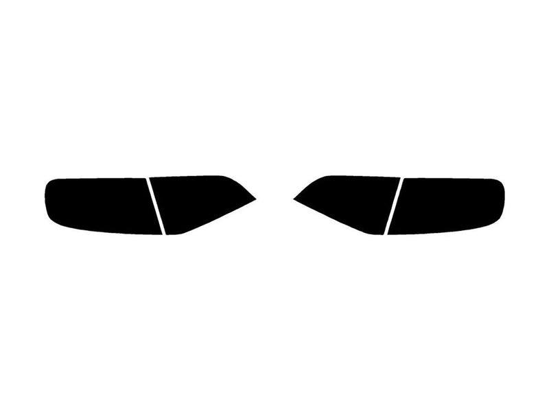 a4 (sedan) Precut Tail Light Tint Diagram