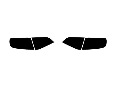 a4 (sedan) Precut Tail Light Tint Diagram