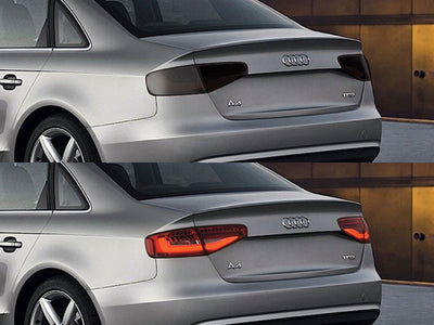 a4 (sedan) Before and After Smoked Taillights