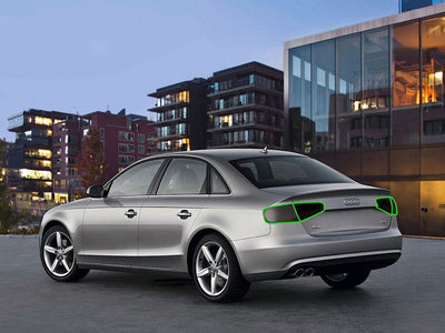 a4 (sedan) Tail Light Tint Installation Points
