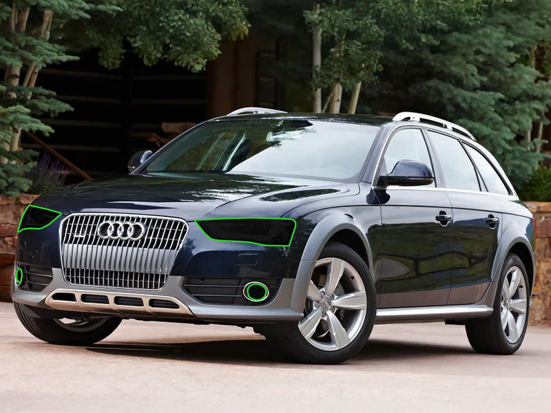 audi a4 2013-2016 (allroad) Headlight Tint Location