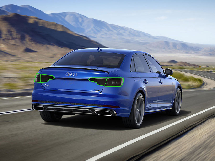 a4 (sedan) Tail Light Tint Installation Points