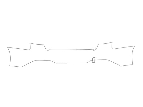 a4 Avery Dennison Clear Bra Door Cup Precut PPF Diagram