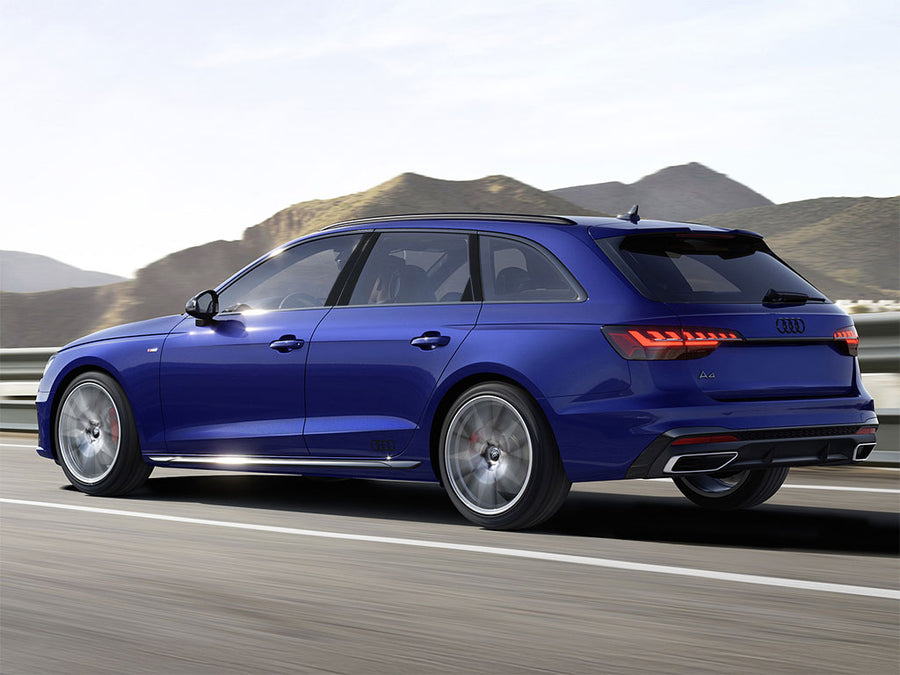 audi a4 2020-2023 (wagon - allroad) Carbon Fiber Pillar Trim