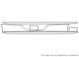a5 3M Clear Bra Door Cup Precut PPF Diagram