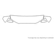 a5 3M Clear Bra Hood Precut PPF Diagram