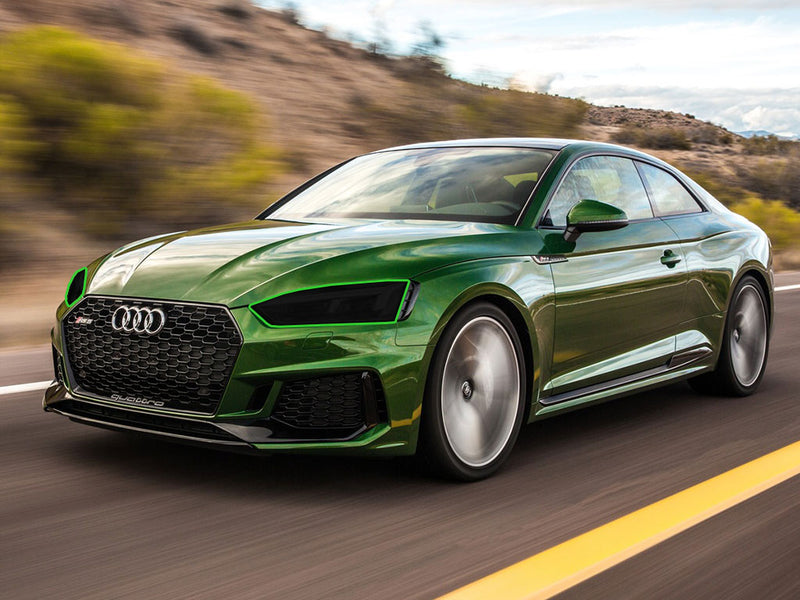 audi a5 2018-2019 Headlight Tint Location