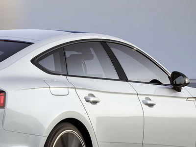 audi a5 2020-2024 (sportback) Gloss Black Pillar Cover Diagram
