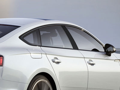 audi a5 2020-2024 (sportback) Matte Black Pillar Cover Diagram