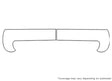 a6 3M Clear Bra Bumper Precut PPF Diagram
