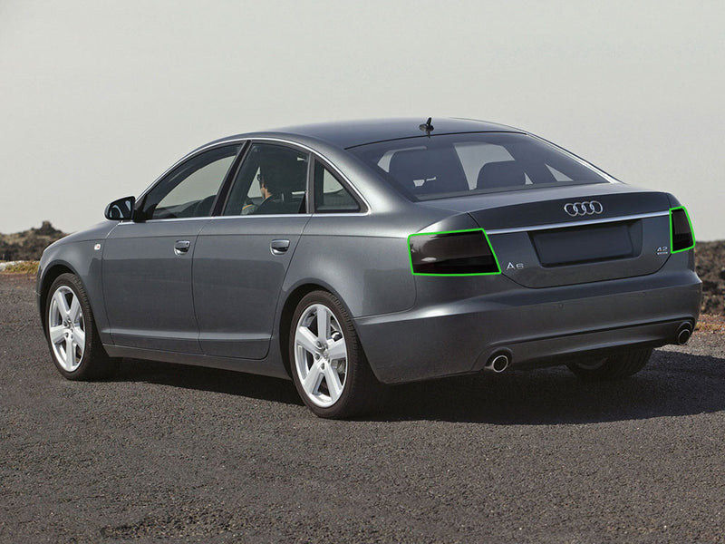 a6 (sedan) Tail Light Tint Installation Points