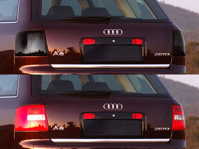 a6 (wagon) Before and After Smoked Taillights