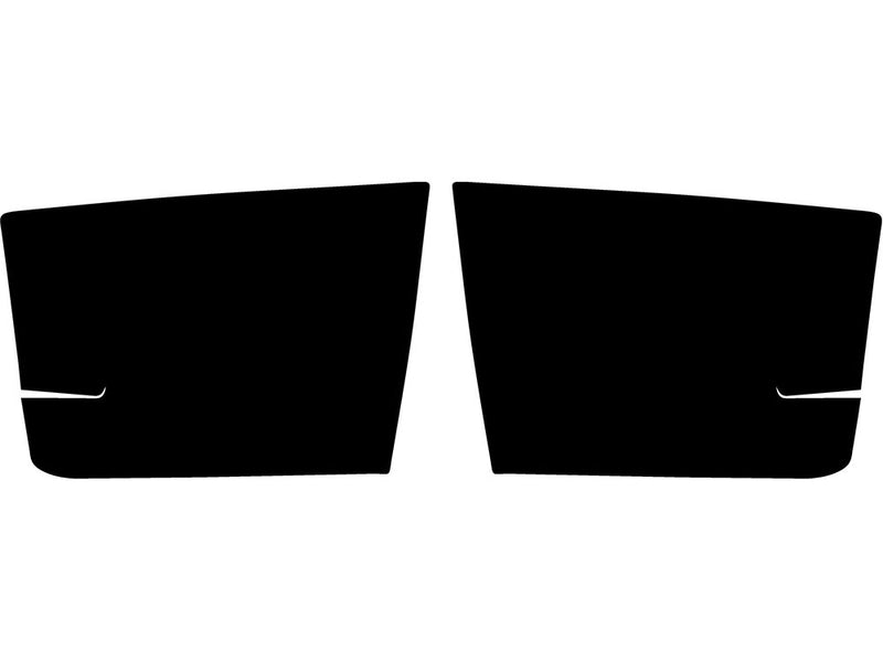 a6 (wagon) Precut Tail Light Tint Diagram