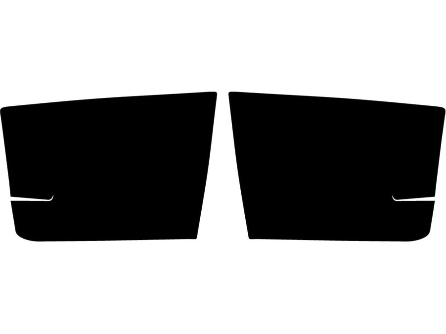 a6 (wagon) Precut Tail Light Tint Diagram