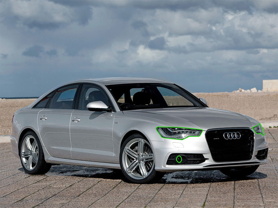 audi a6 2009-2011 Headlight Protection Installation Location